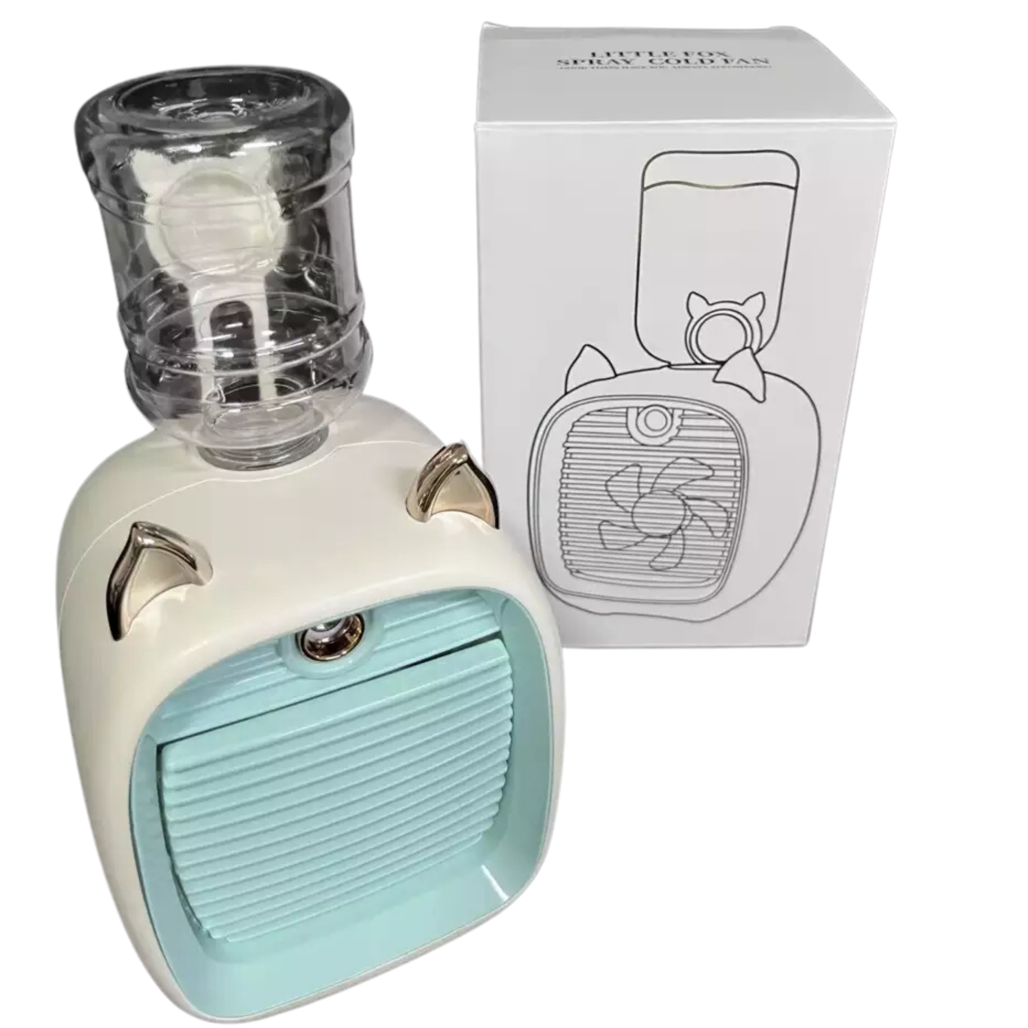 Mini Climatizador Portátil FC-6602 Gatinho