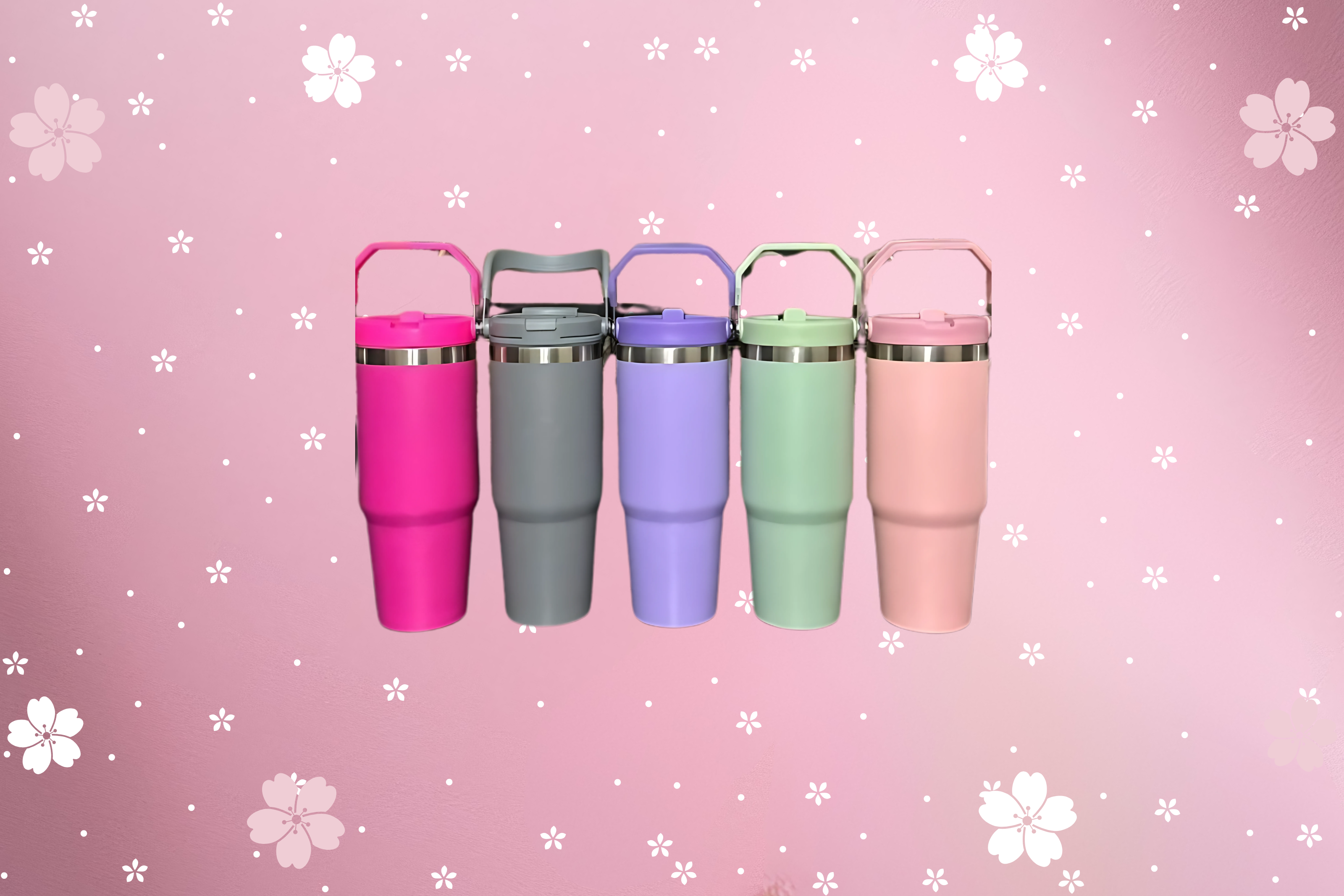 Garrafa Térmica Flip com Alça – 600ml Inoxidável