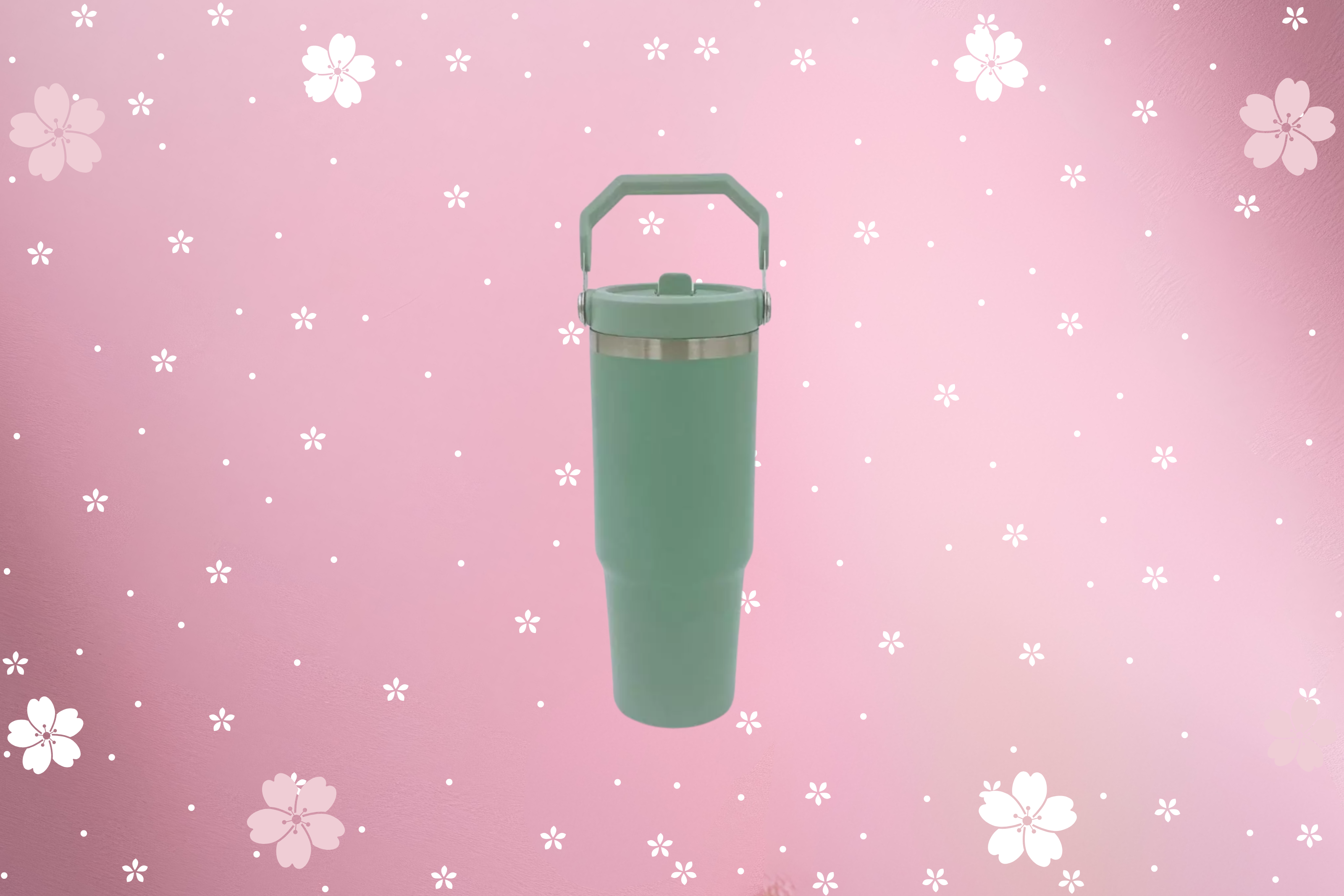 Garrafa Térmica Flip com Alça – 600ml Inoxidável