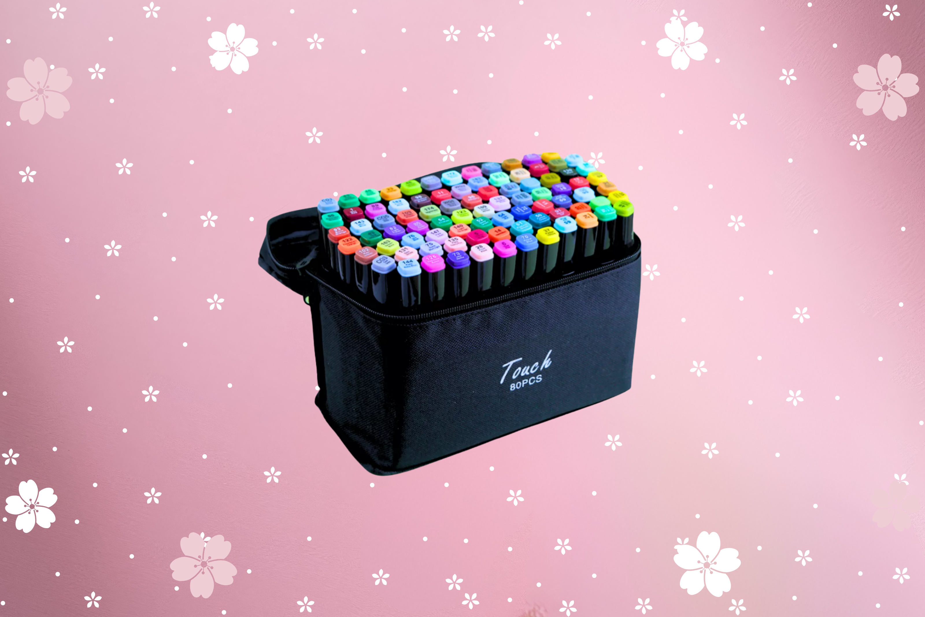 Kit Touch Canetas Marcadoras com Estojo