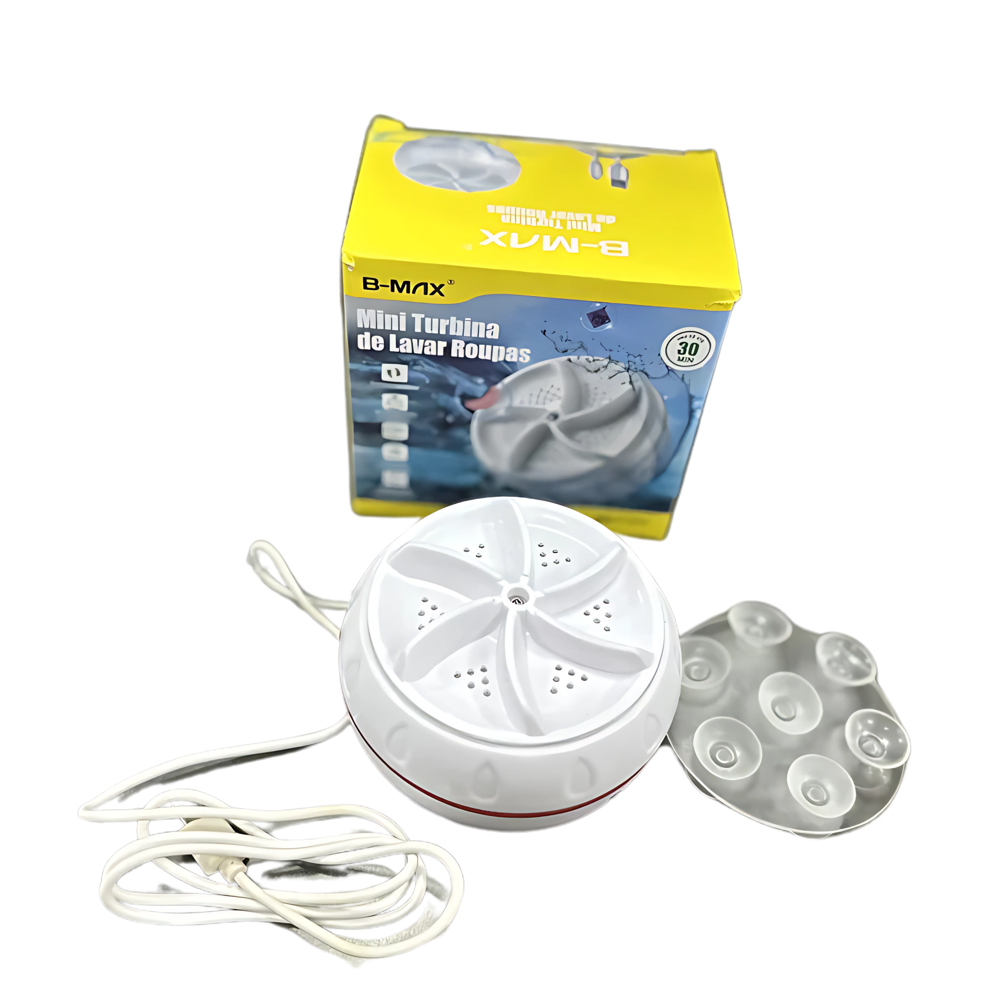 Mini Turbina Portátil para Lavar Roupas