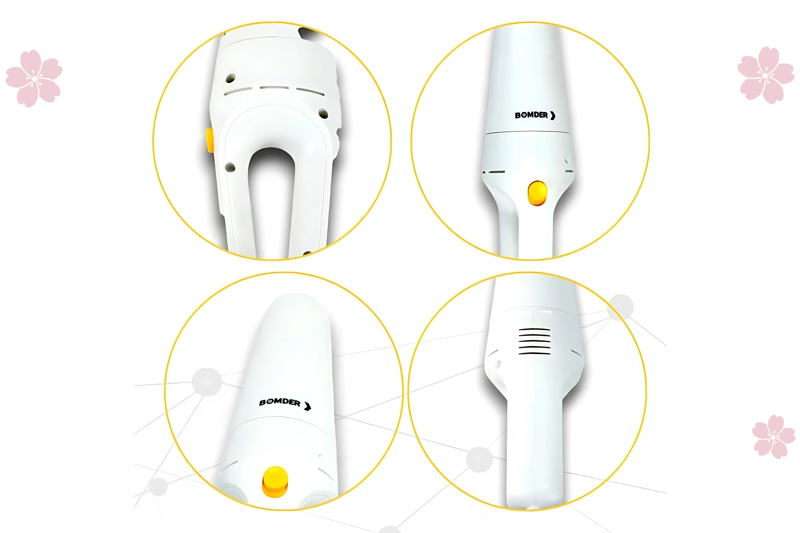 Aspirador de Pó Portátil de Mão 5 em 1 Automotivo 12V 120W – Potência e Versatilidade para Seu Carro