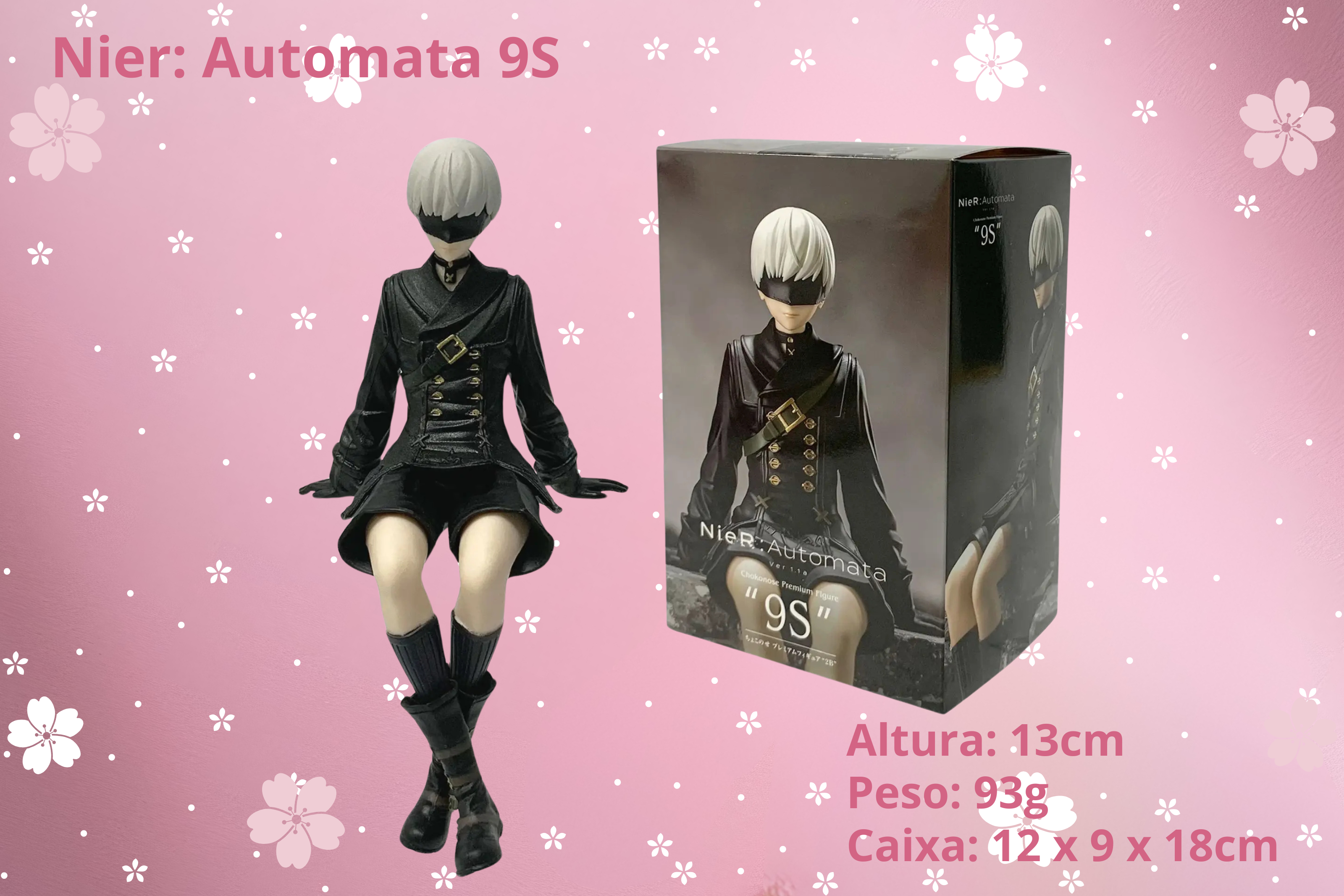 2B, 9S & A2 Action Figures – NieR:Automata