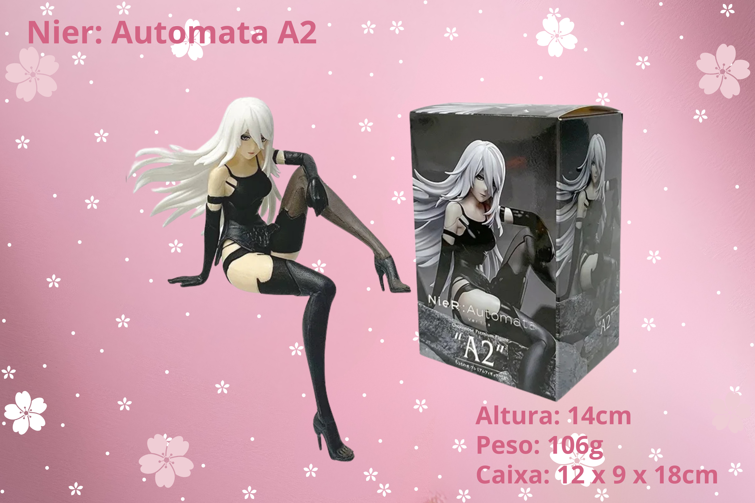 2B, 9S & A2 Action Figures – NieR:Automata