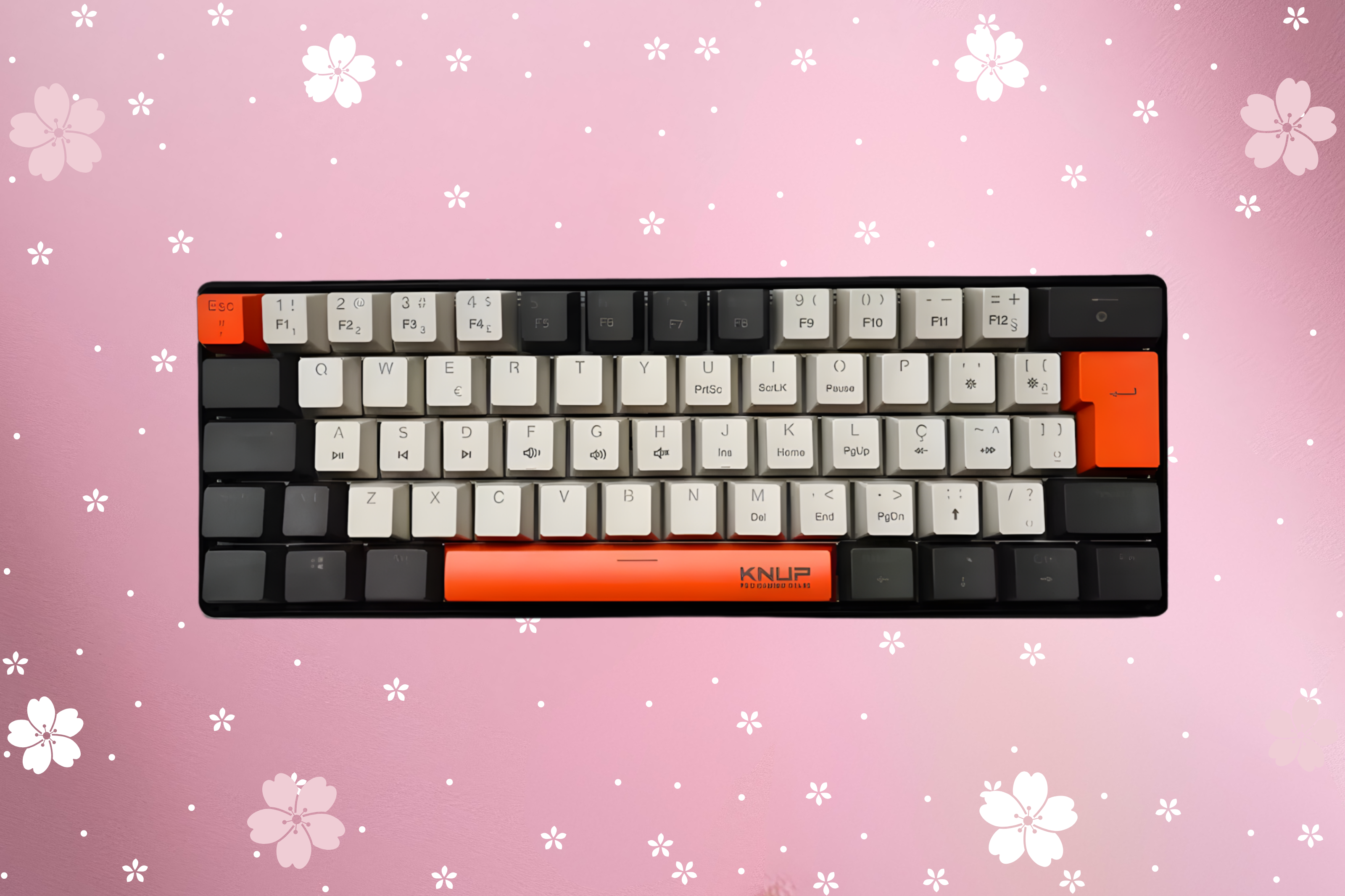 Teclado Mecânico Gamer MADSET KP-TE125 Switch Blue 60%