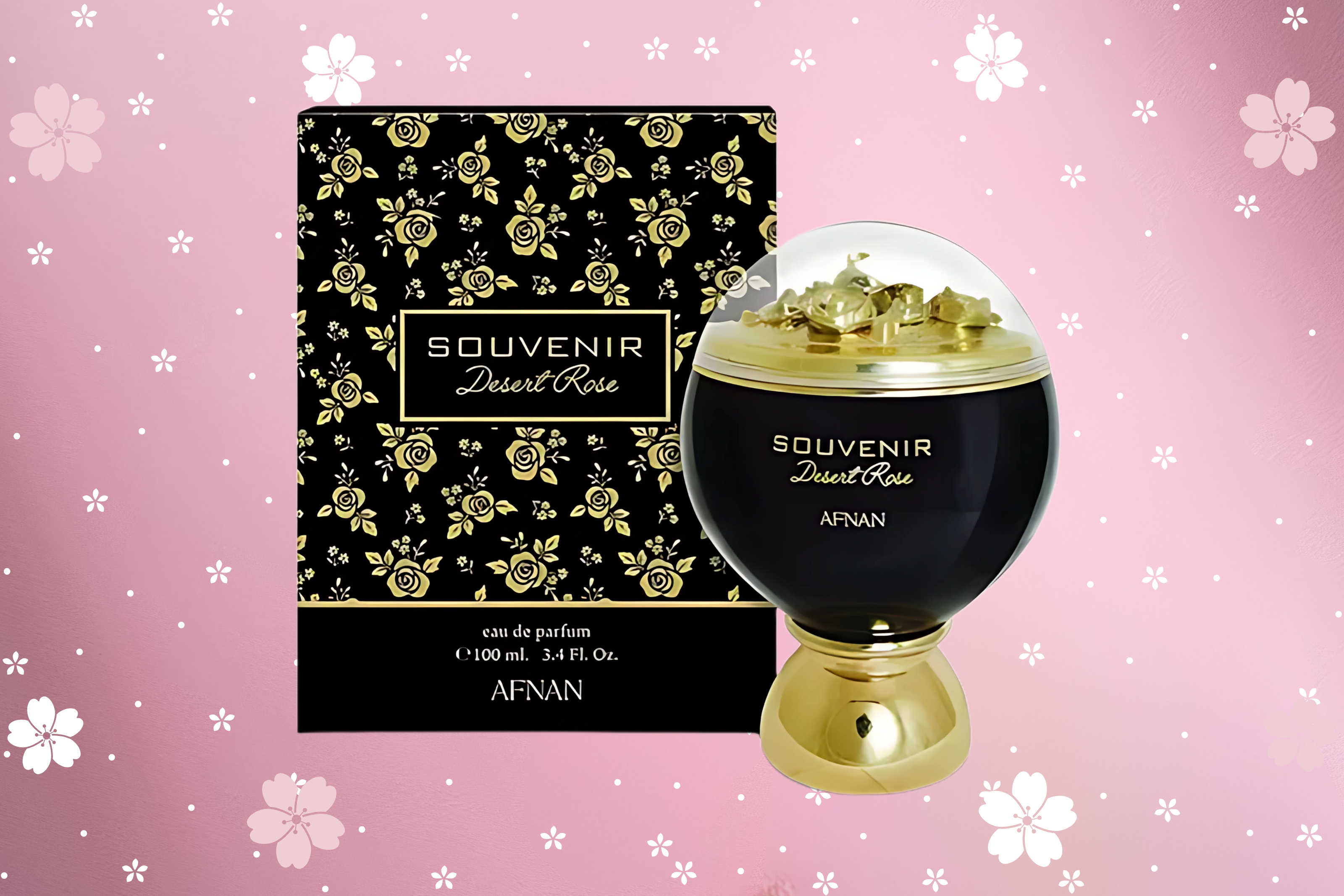 Perfume Afnan Souvenir Desert Rose 100 Ml Eau De Parfum