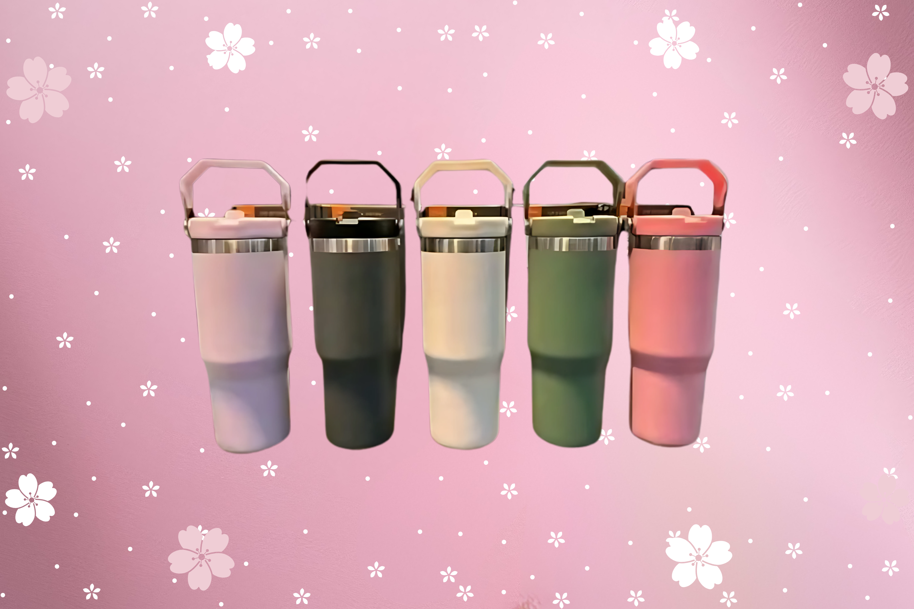 Garrafa Térmica Flip com Alça – 600ml Inoxidável