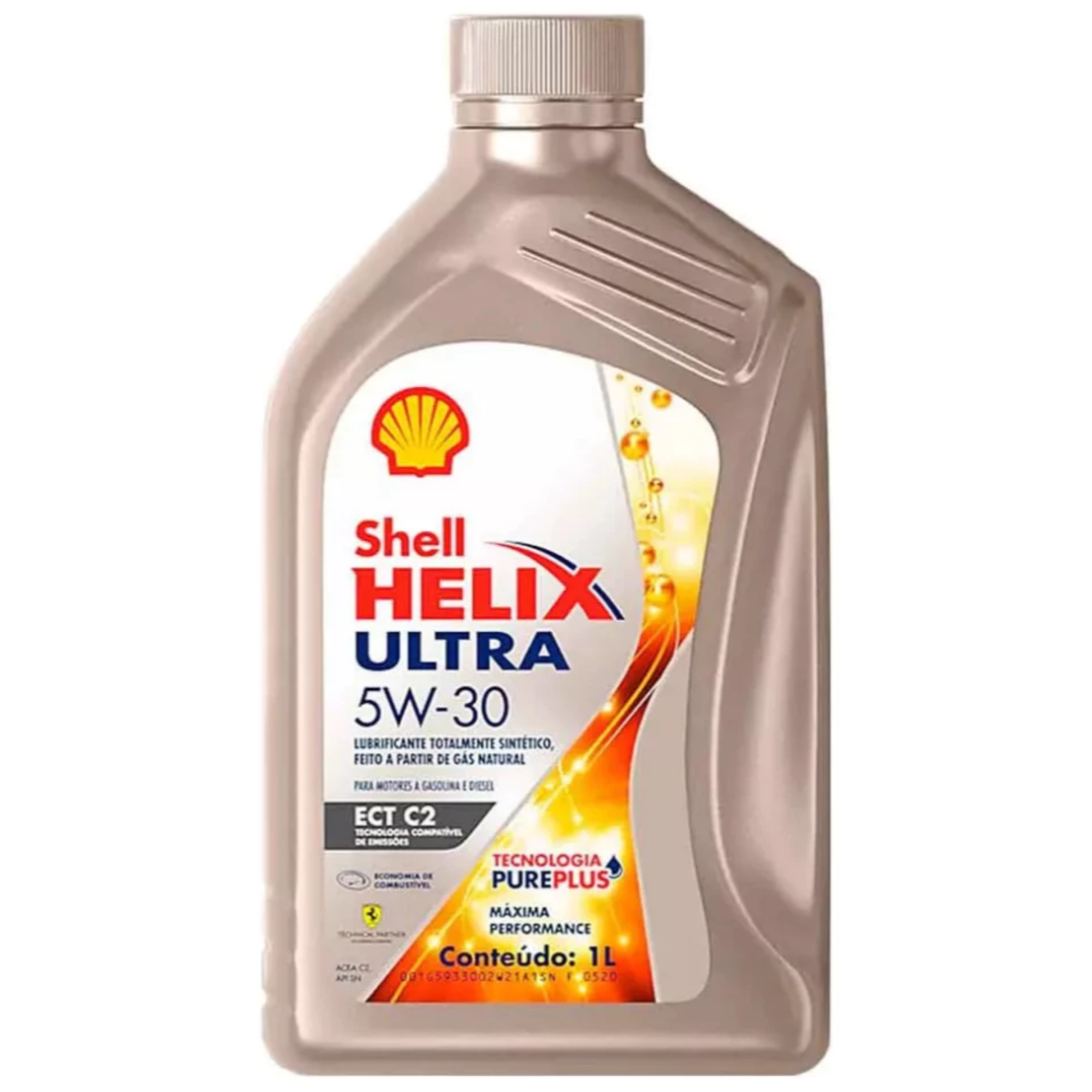 Óleo de Motor Shell Helix Ultra ECT C2 5W-30 Sintético – 1 Litro