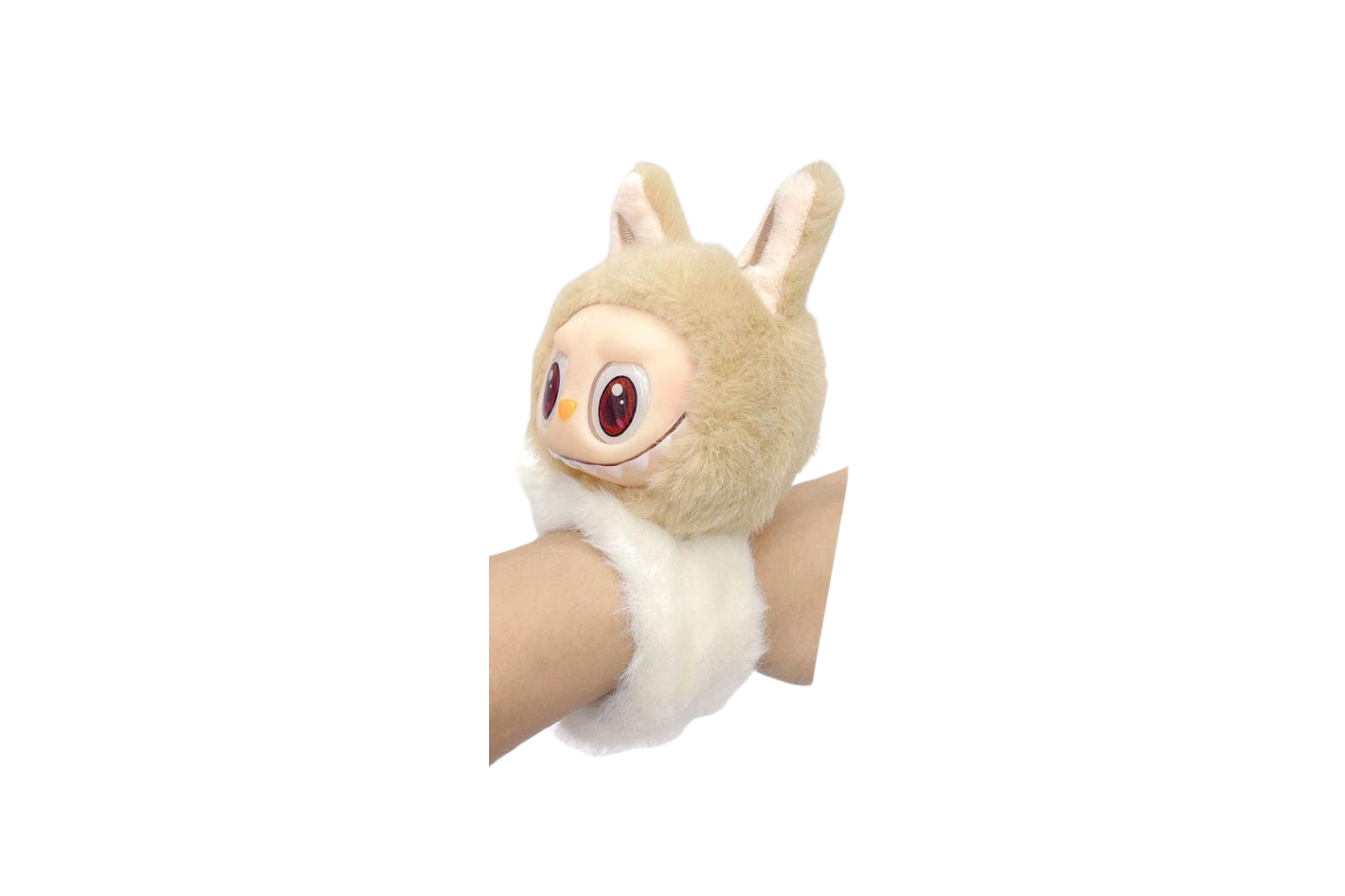 Pulseira Labubu de Pelúcia