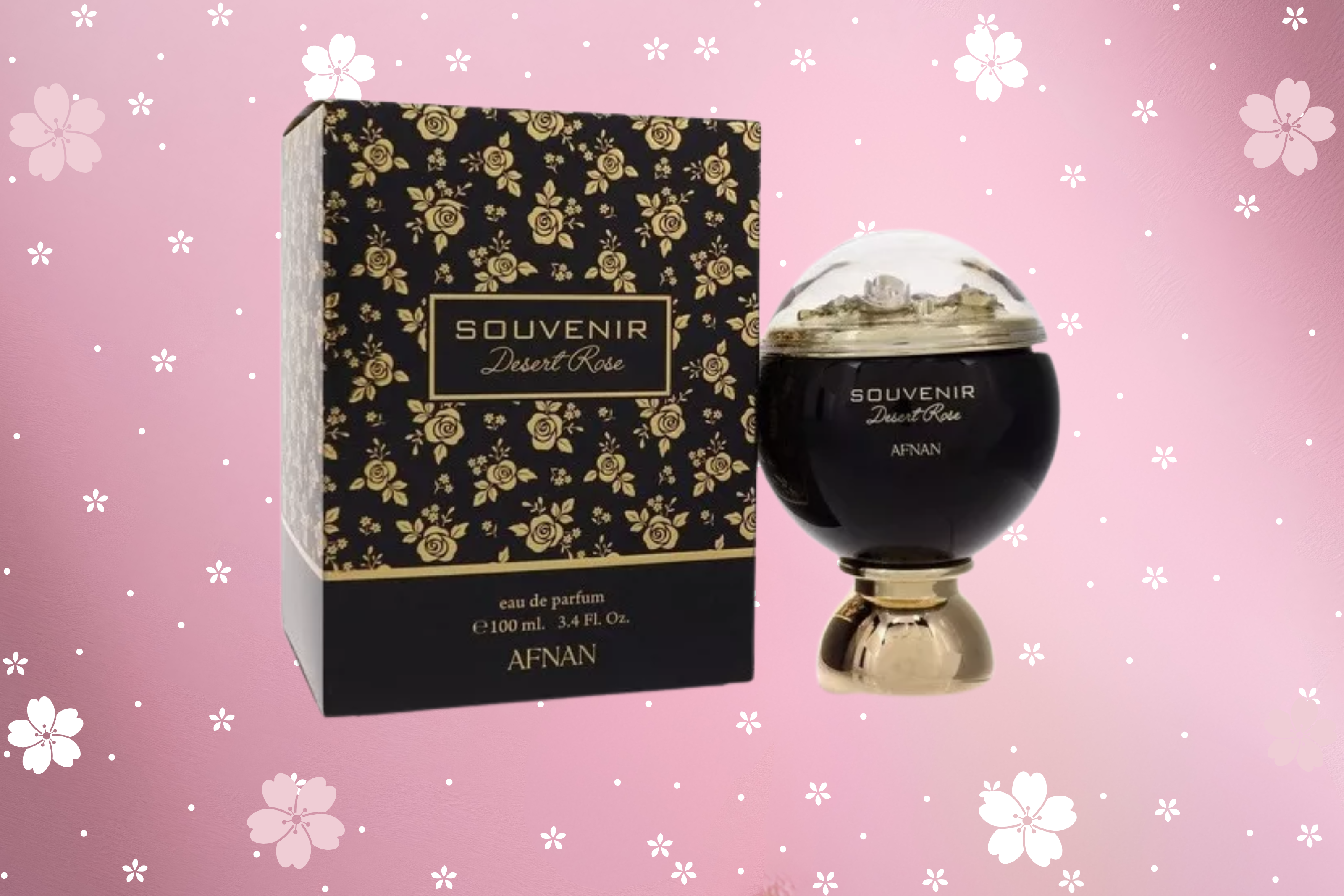 Perfume Afnan Souvenir Desert Rose 100 Ml Eau De Parfum