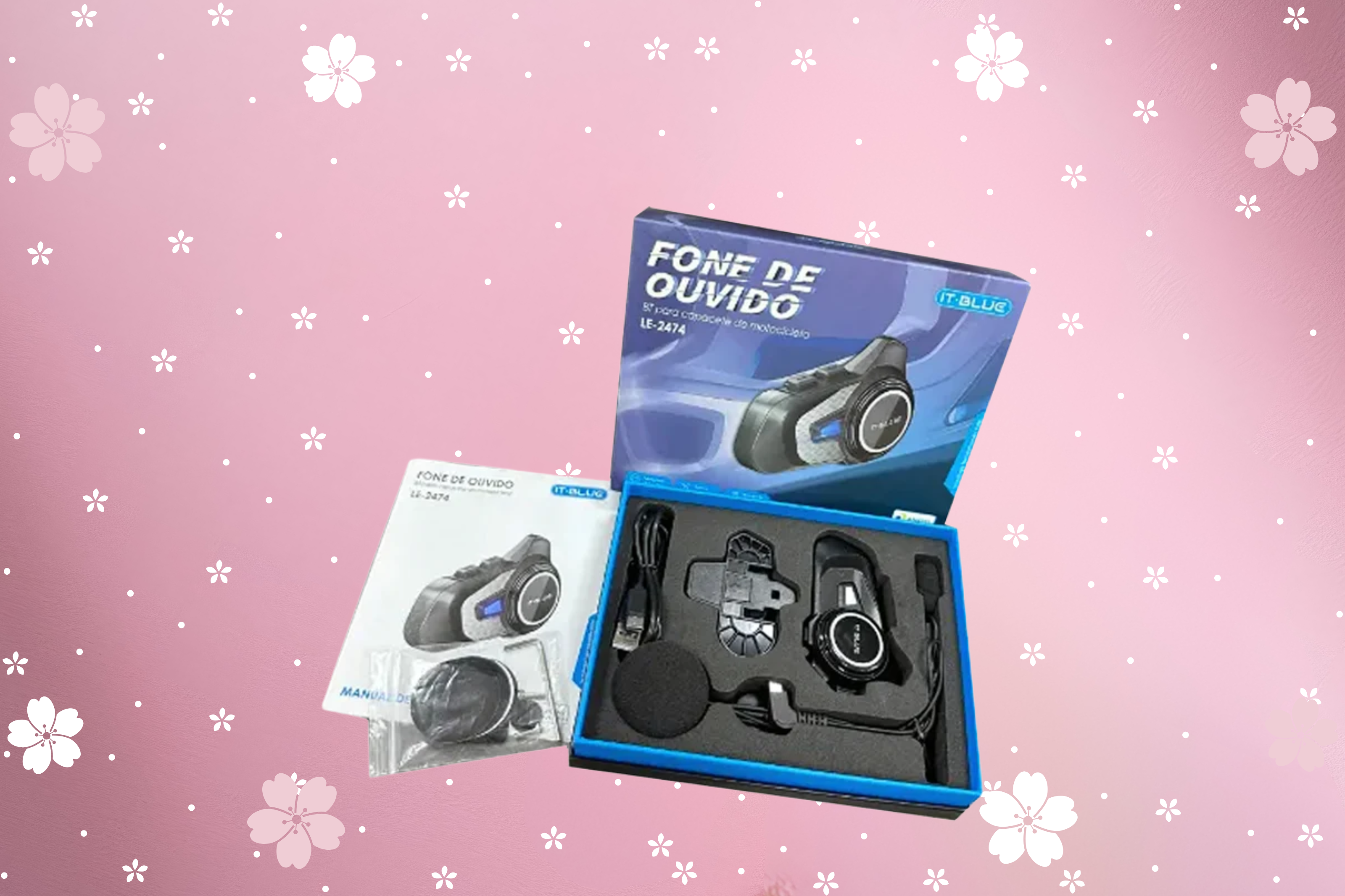 Intercomunicador Bluetooth para Capacete