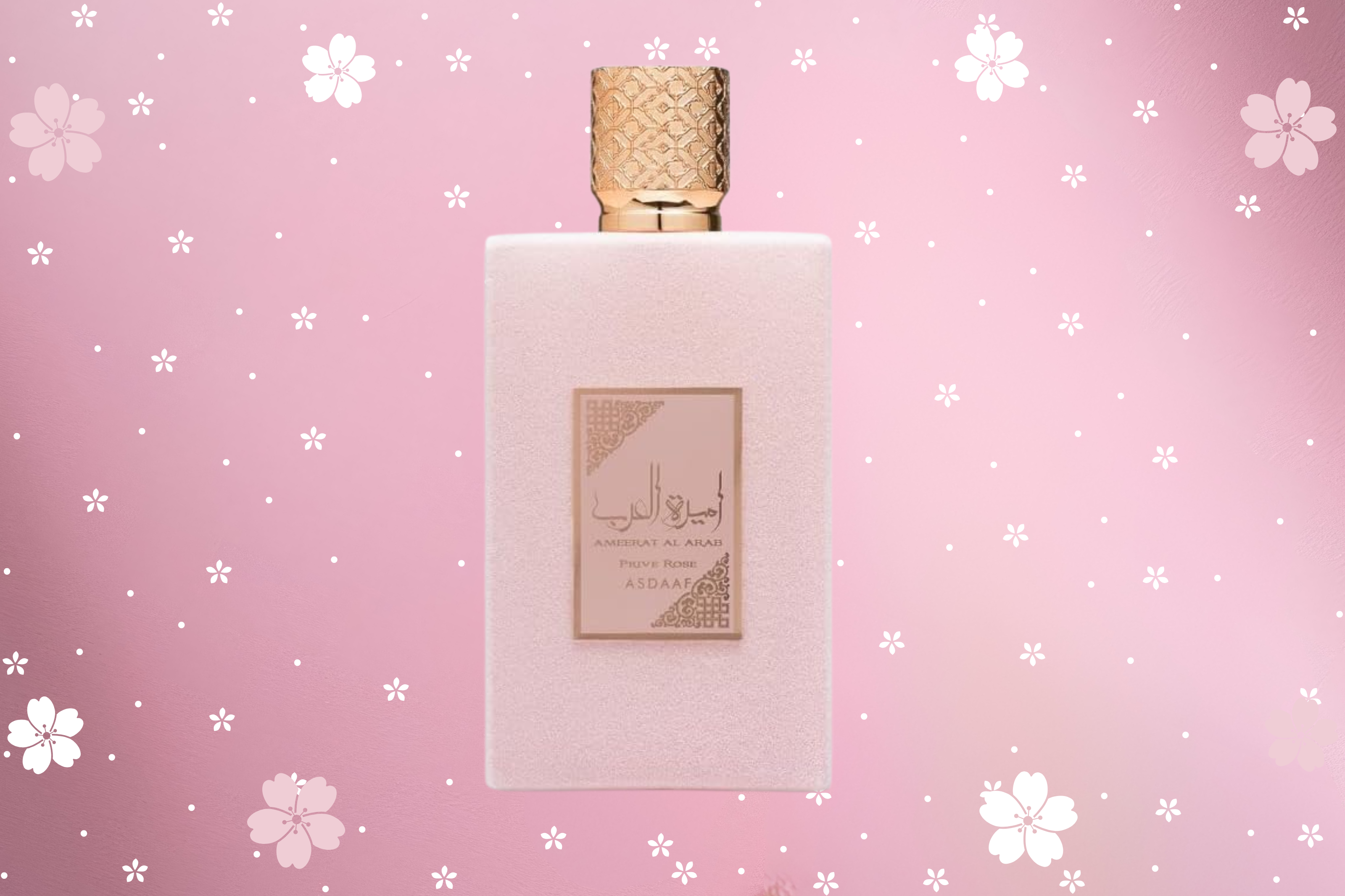 Perfume Ameerat Al Arab Prive Rose, Princess of Arábia Prive Rose Eau de Parfum Woman Oud Oriental Musk 100 ml
