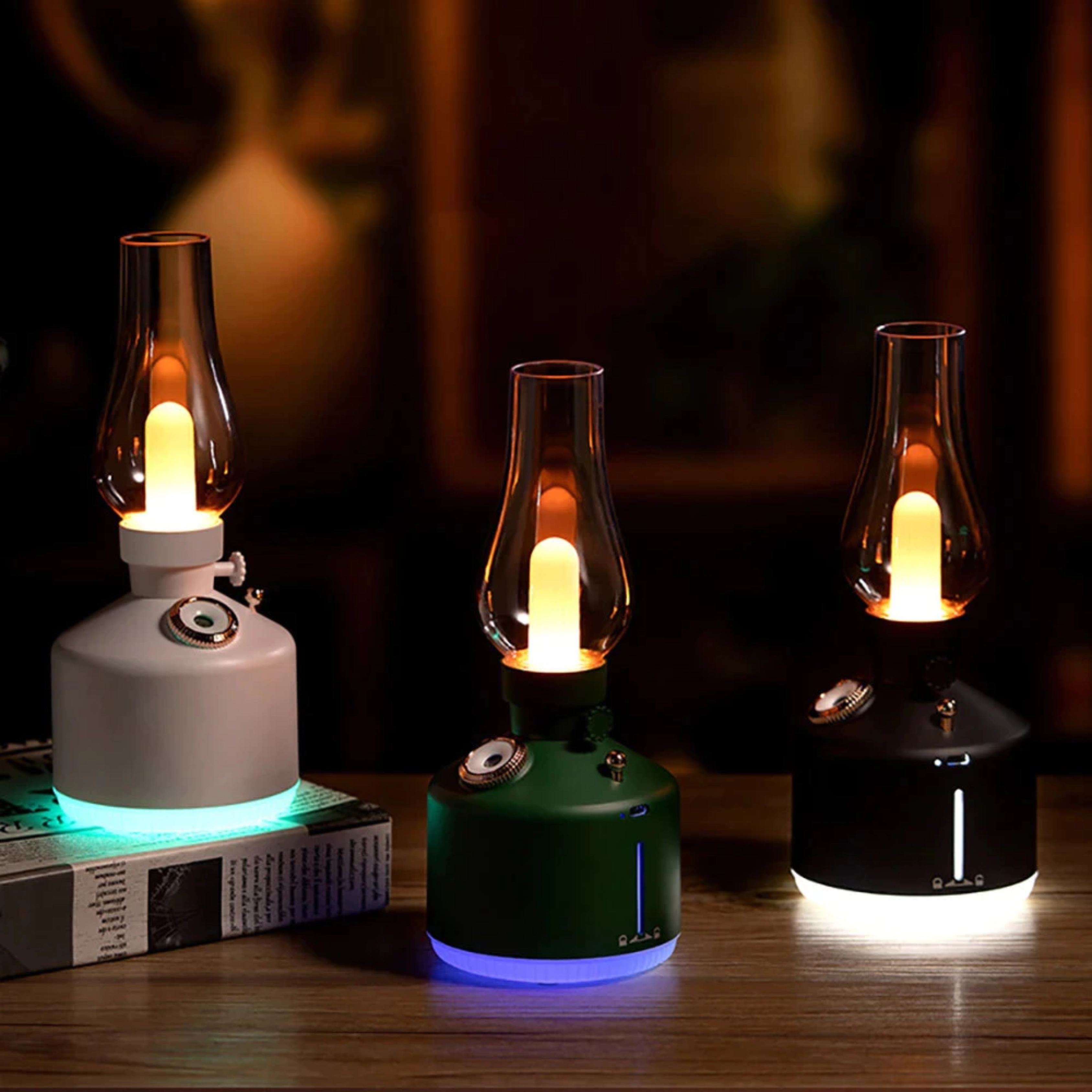 Umidificador de Ar Portátil LEY-1818 com LED