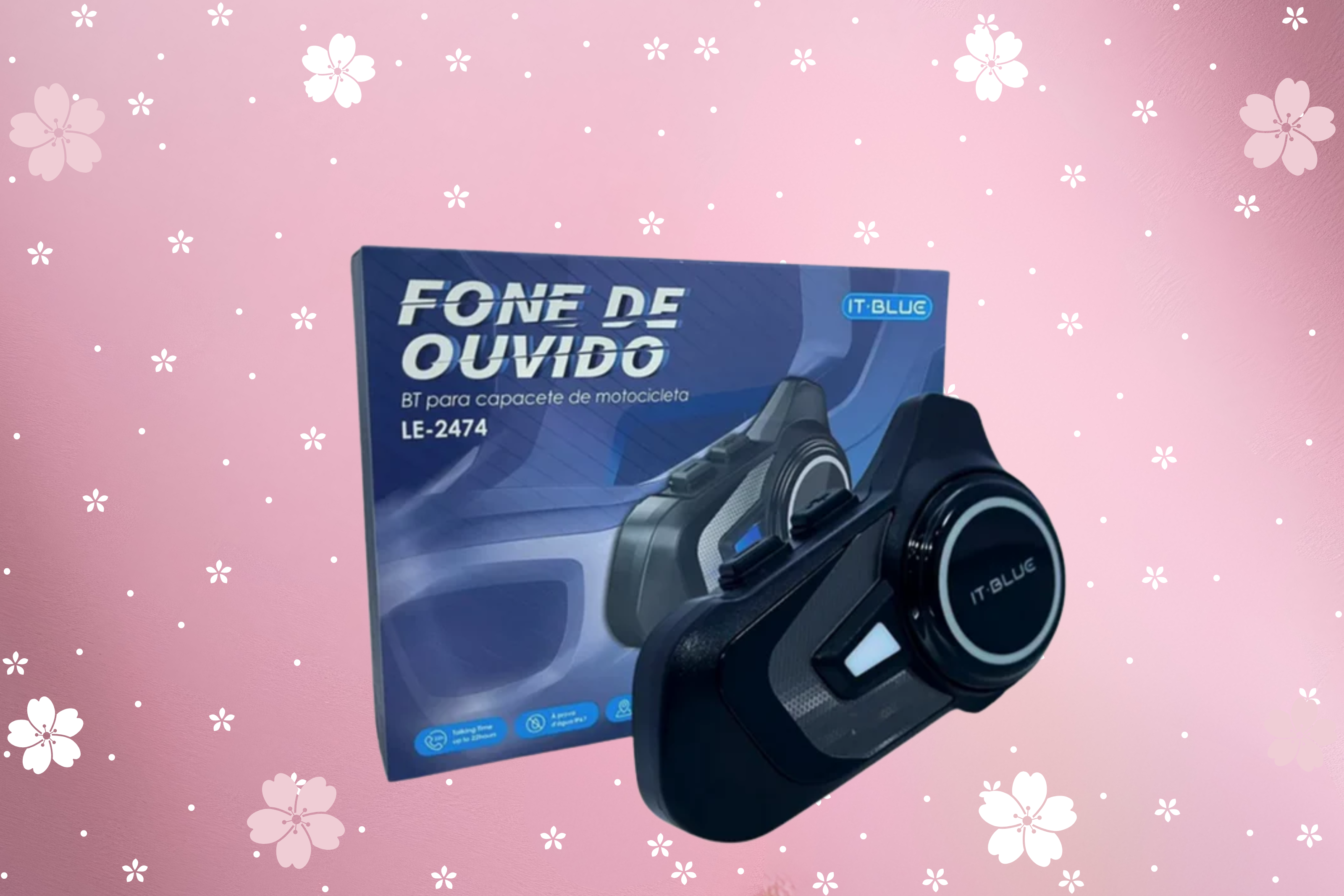 Intercomunicador Bluetooth para Capacete