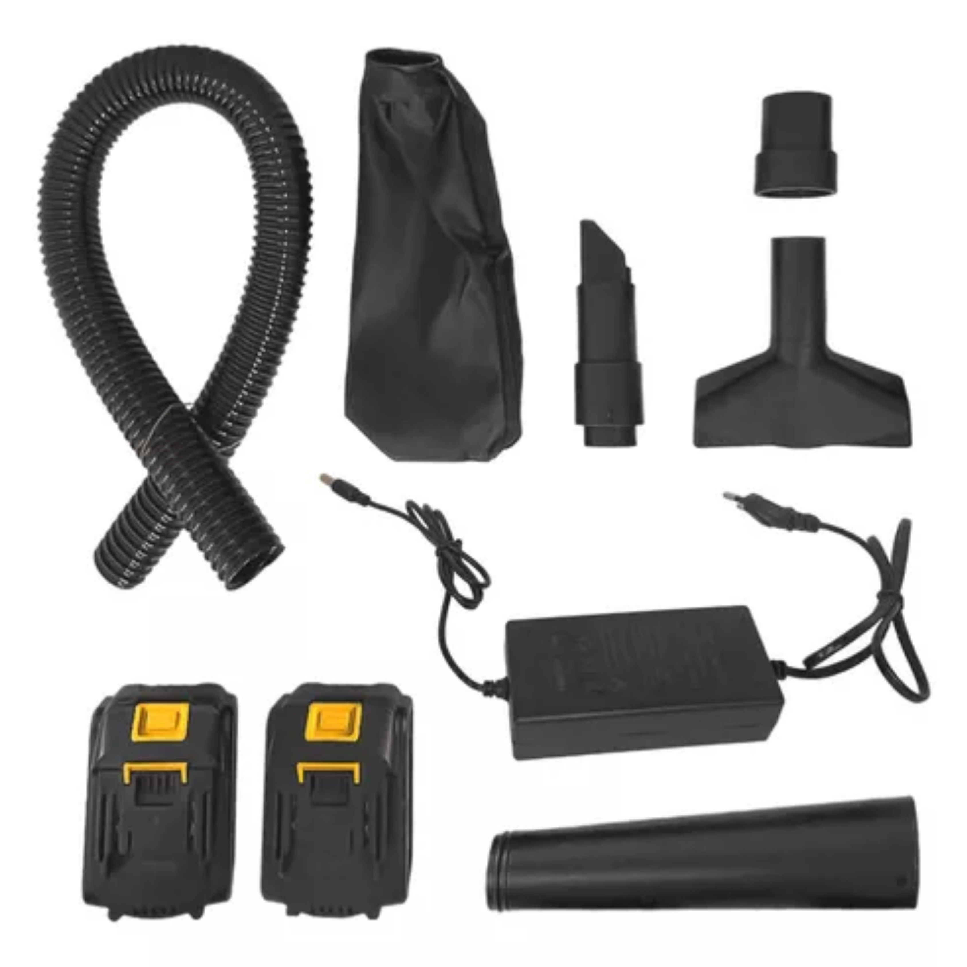 Soprador e Aspirador de Folhas a Bateria BOM-9709