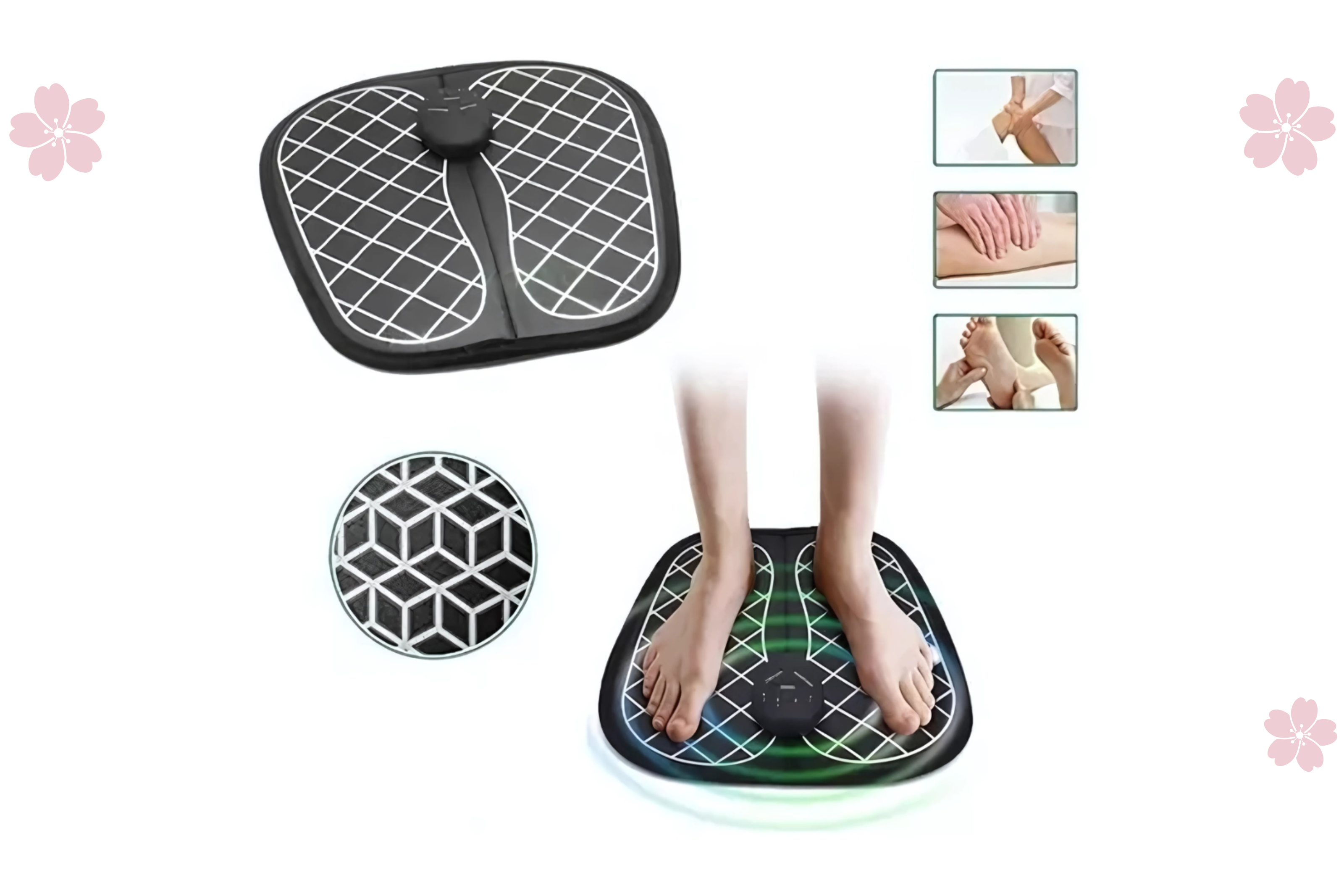 Massageador de Pés EMS