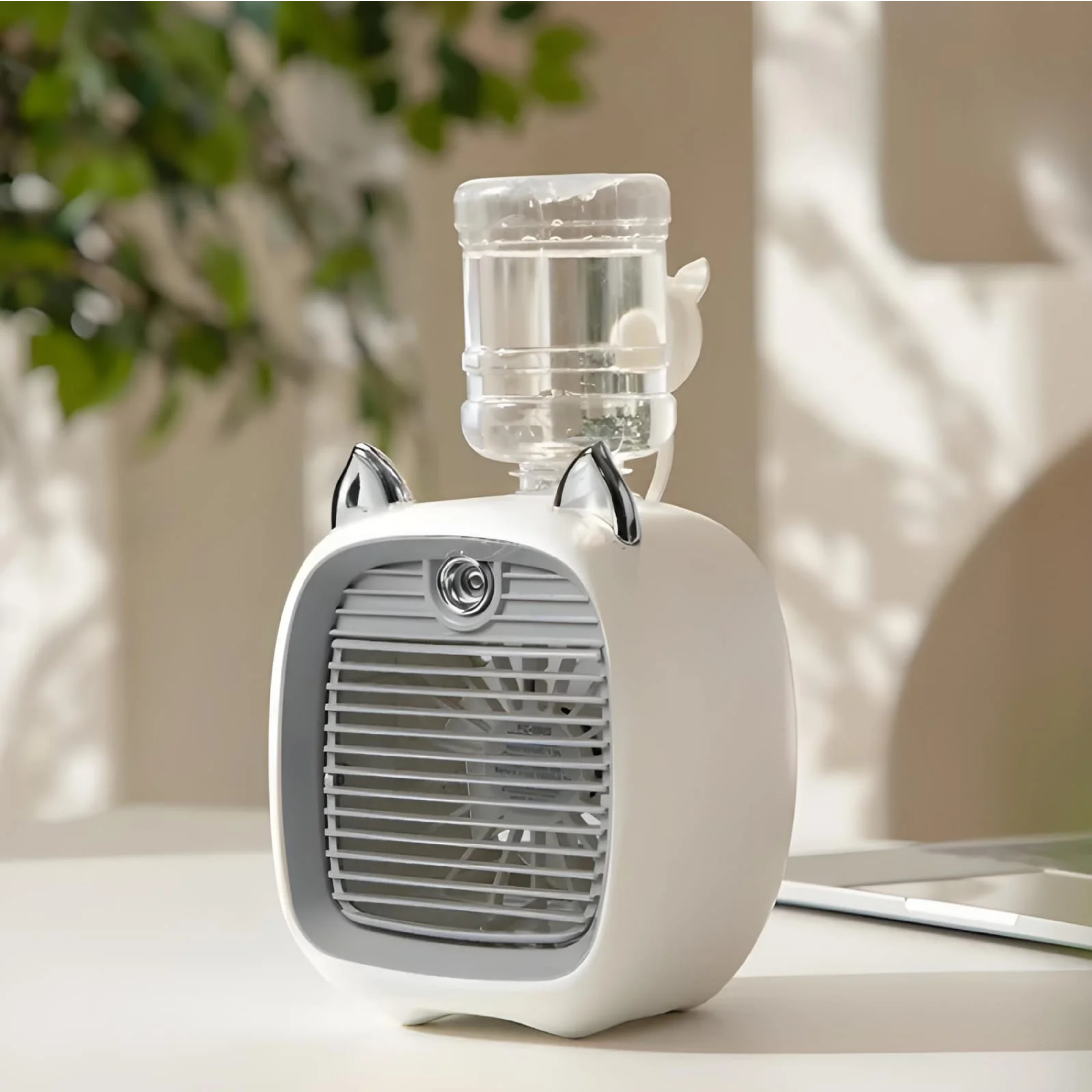 Mini Climatizador Portátil FC-6602 Gatinho