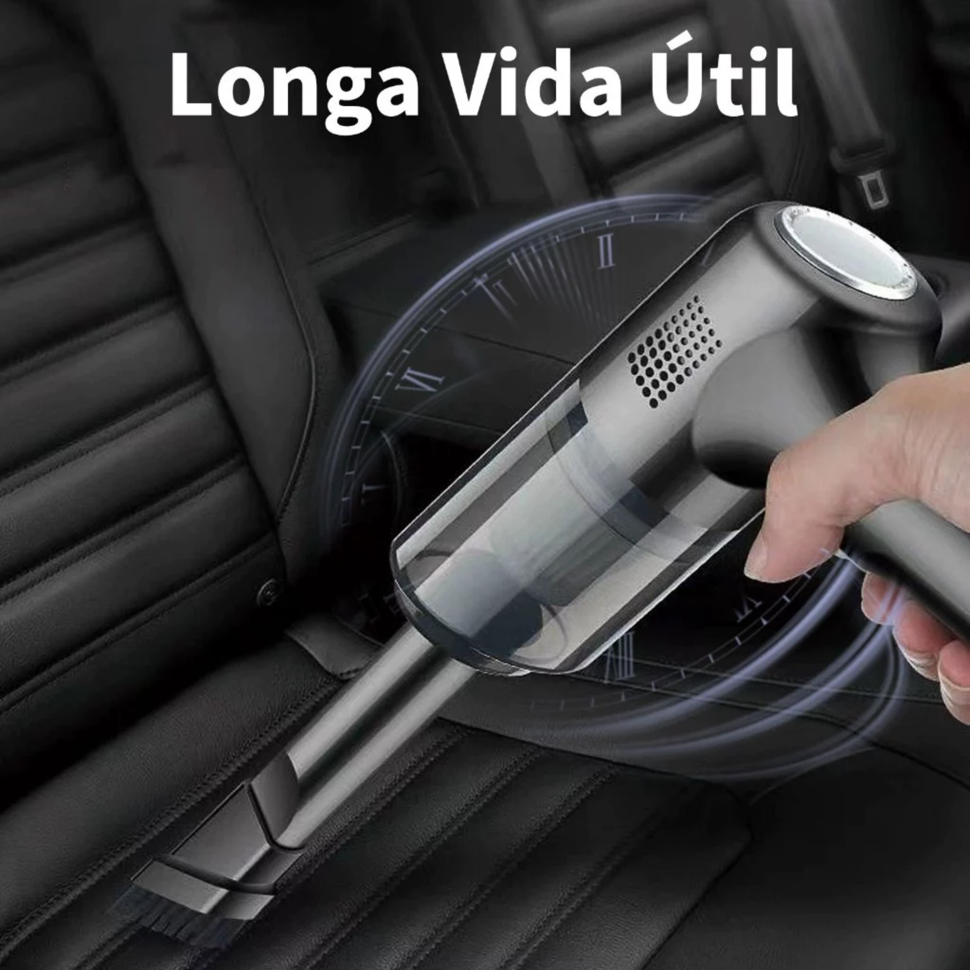 Mini Aspirador de Pó Portátil FE16 – Sem Fio, Recarregável e Potente