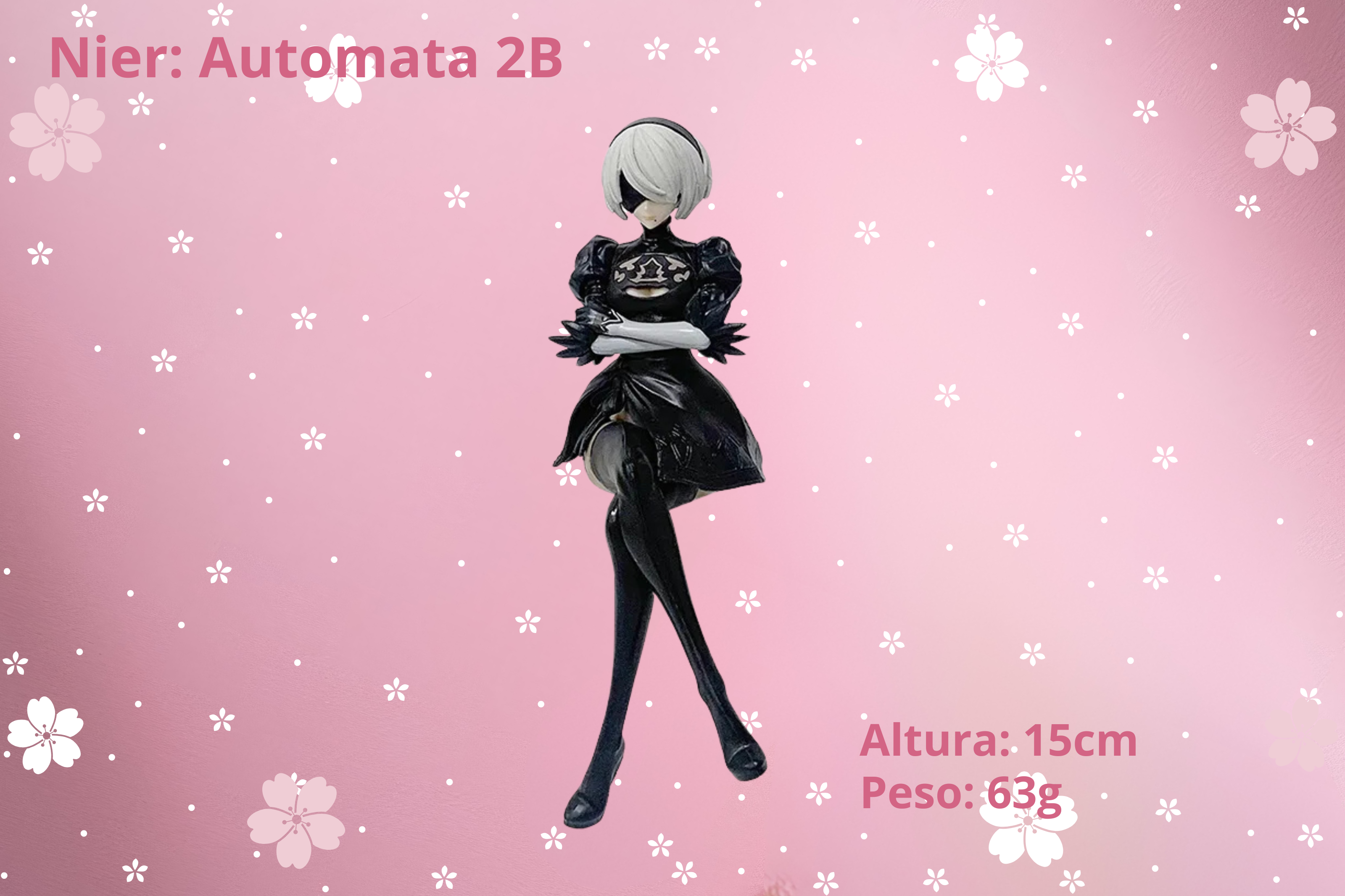 2B, 9S & A2 Action Figures – NieR:Automata