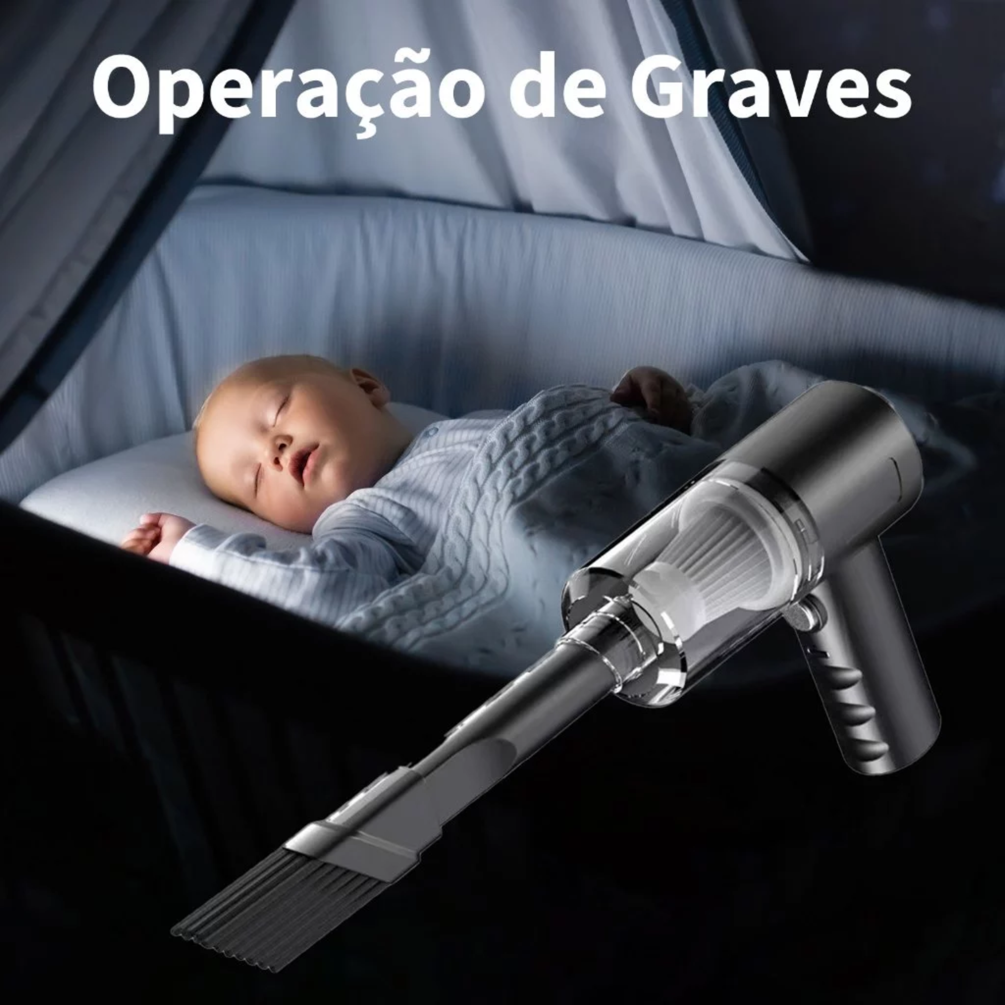 Mini Aspirador de Pó Portátil FE16 – Sem Fio, Recarregável e Potente